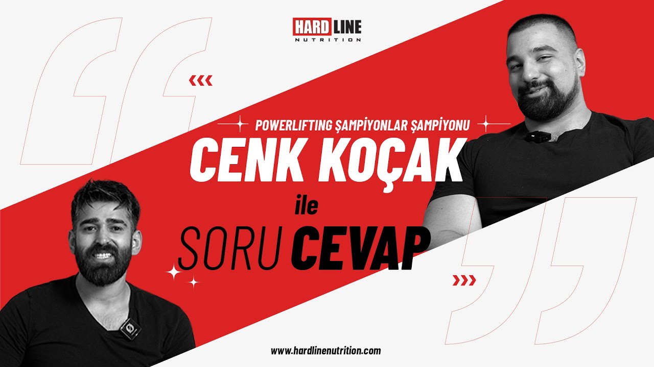 POWERLIFTING ŞAMPİYONLAR ŞAMPİYONU SPORCUMUZ CENK KOÇAK İLE SORU CEVAP