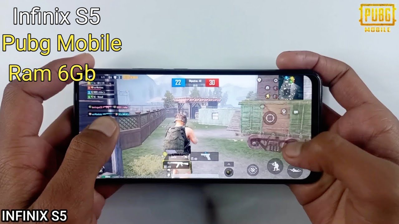 Infinix S5 Game Test & Review | Pubg Mobile, Gyro And Graphics Test, Mediatek Helio P22