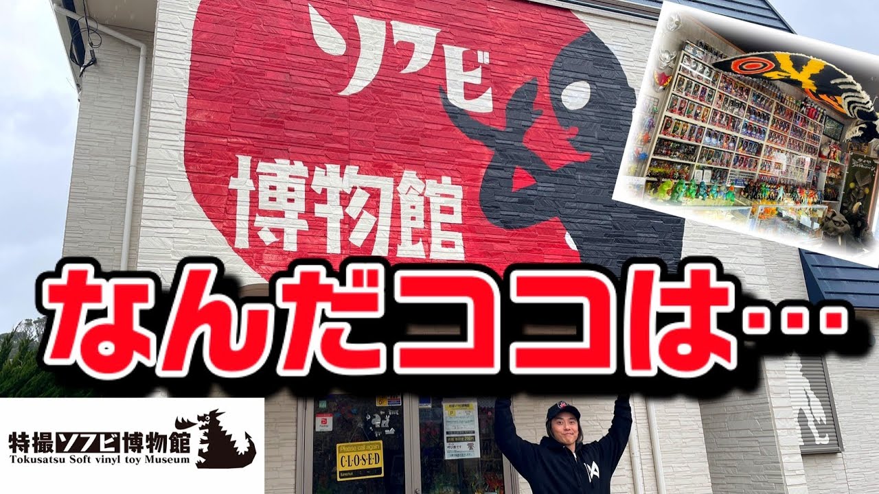 【潜入調査】千葉南部に現れし謎の館「特撮ソフビ博物館」がヤバすぎた…