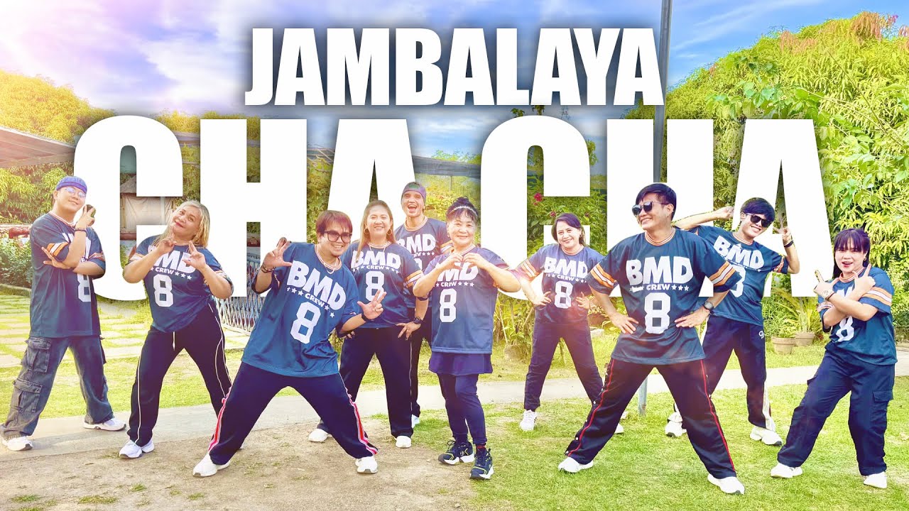 JAMBALAYA ( On The Bayou ) CHA CHA Remix | Easy Dance Workout for Senior | BMD Crew