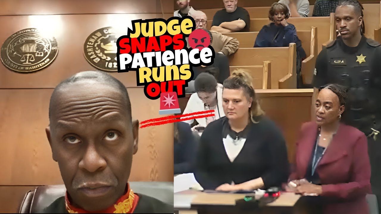 😡 Judge Gets Angry in Heated Courtroom Exchange ⚖️🔥