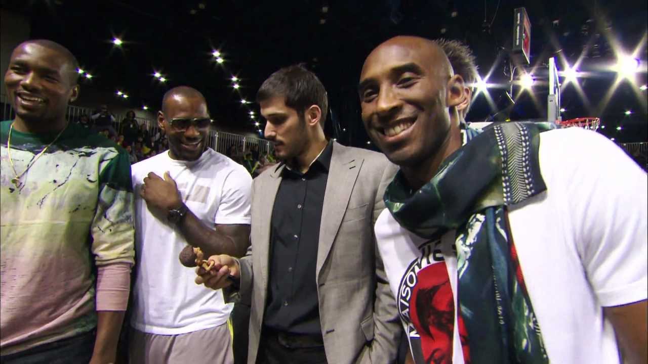 Icons Kobe Bryant and Lebron James