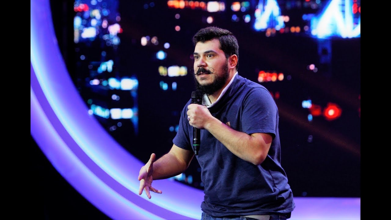 Revenire de senzație! Marius Covache, număr de stand up comedy la iUmor: Mi-a fost dor de voi