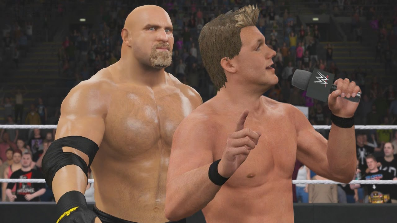 WWE RAW 2K16 : GOLDBERG RETURNS in ASTONISHING FASHION (WWE 2K16 PC Mods)