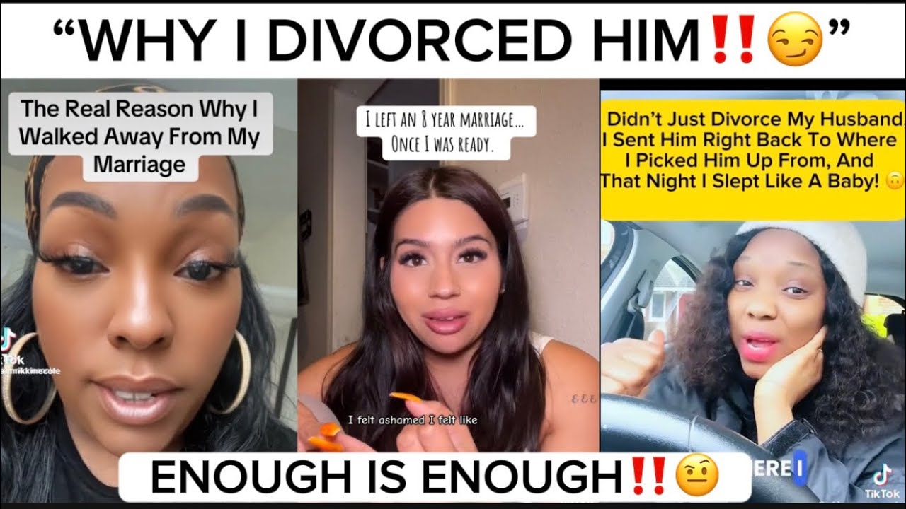WOMEN SHARE WHY THEY WALKED AWAY FROM THEIR MARRIAGES🤨💔| WHY MORE WOMEN ARE FILING FOR DIVORCE‼️🥴