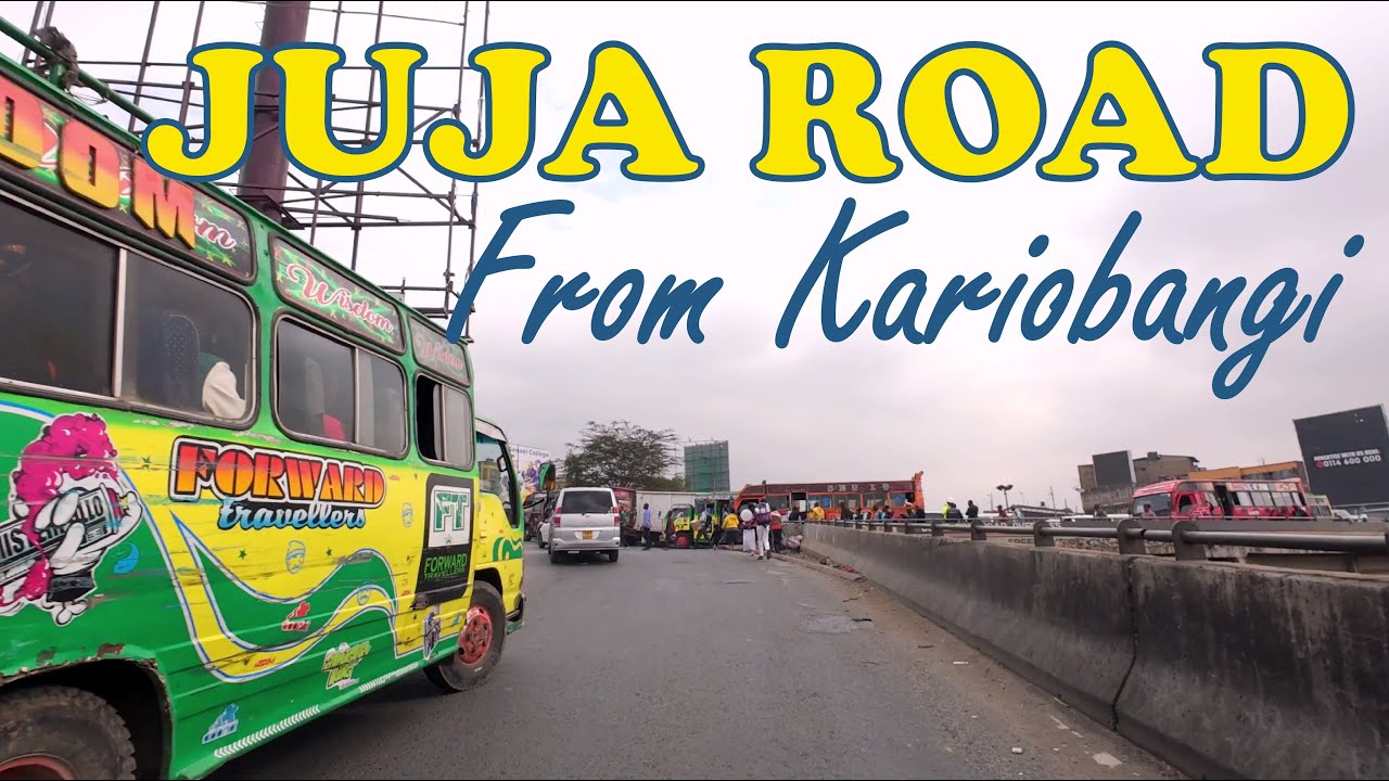 4K Scenic Drive on Juja Road | from Kariobangi Roundabout,Huruma, Eastleigh, Mathare, to Pangani
