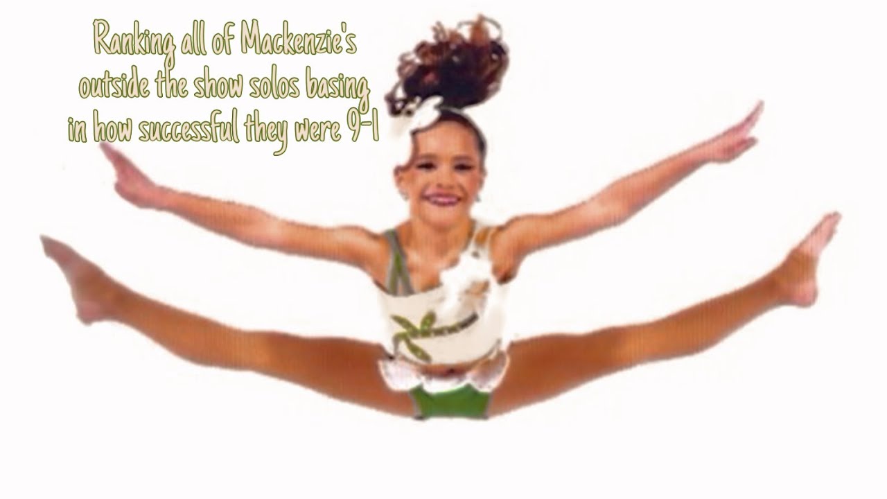 Ranking all of Mackenzie&rsquo;s outside the show solos basing in how successful they were 9-1