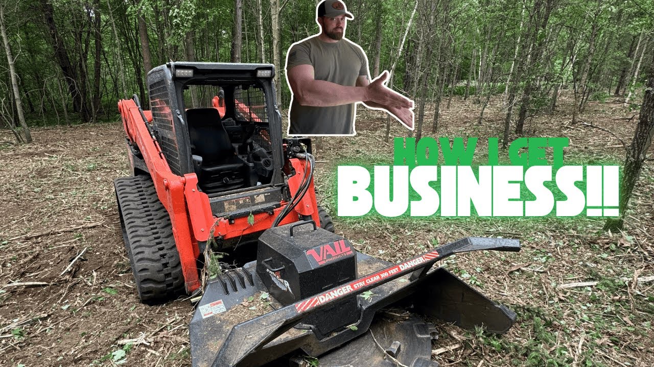 FORESTRY MULCHING company HOW I MARKET and get LEADS/BUSINESS!!!