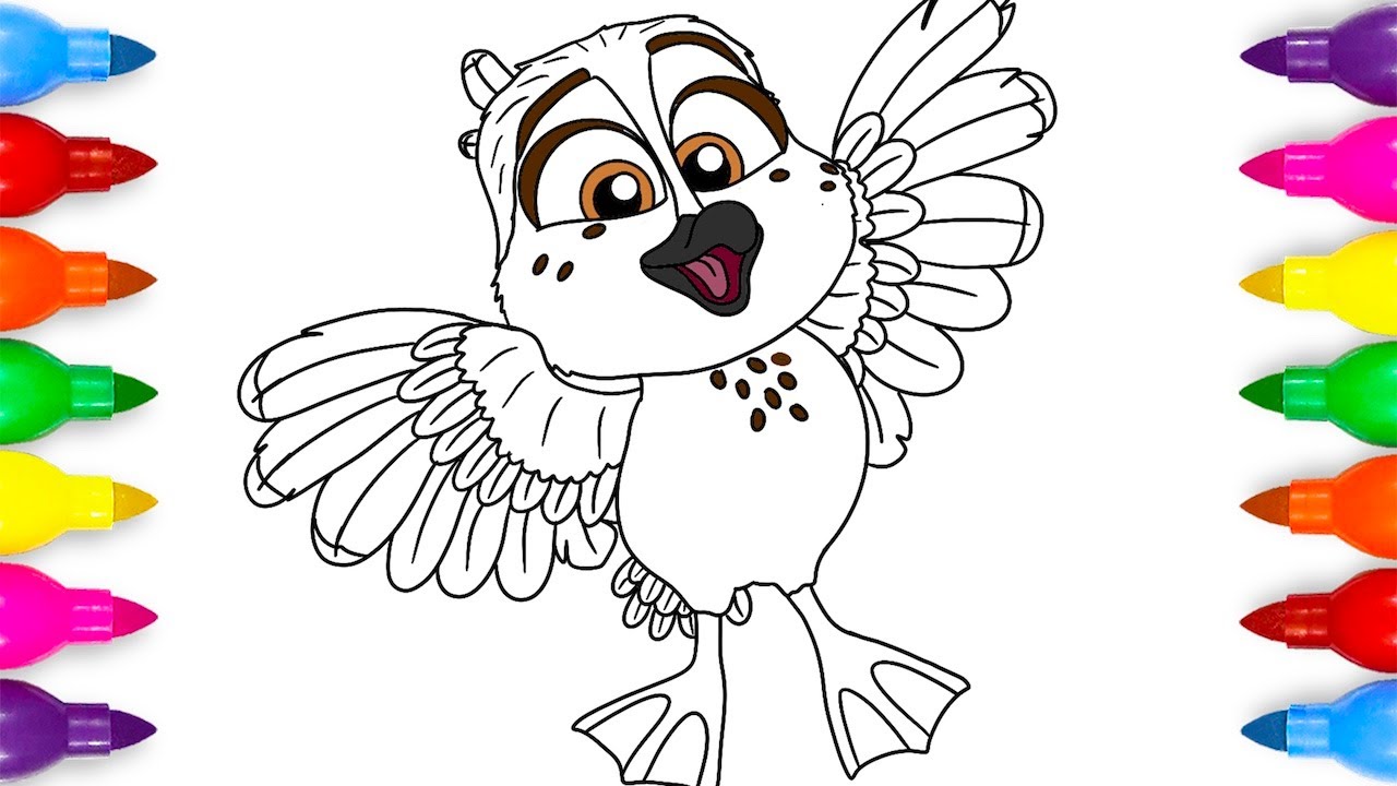 Migration Movie GWEN Coloring Pages