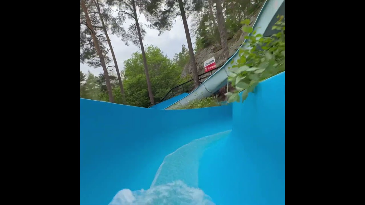 #waterslide #nickstabadet #firstcamp #adrenalinerush #camping #iphone15promax #nyn&auml;shamn #sweden