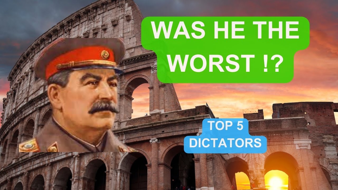 ✅ TOP 5 🔴 -  Dictators In 20th Century