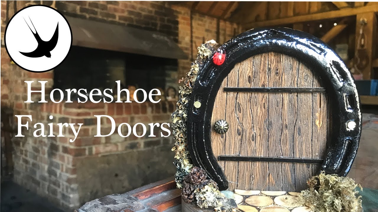 How to make a Horseshoe Fairy Door : Swallow Forge