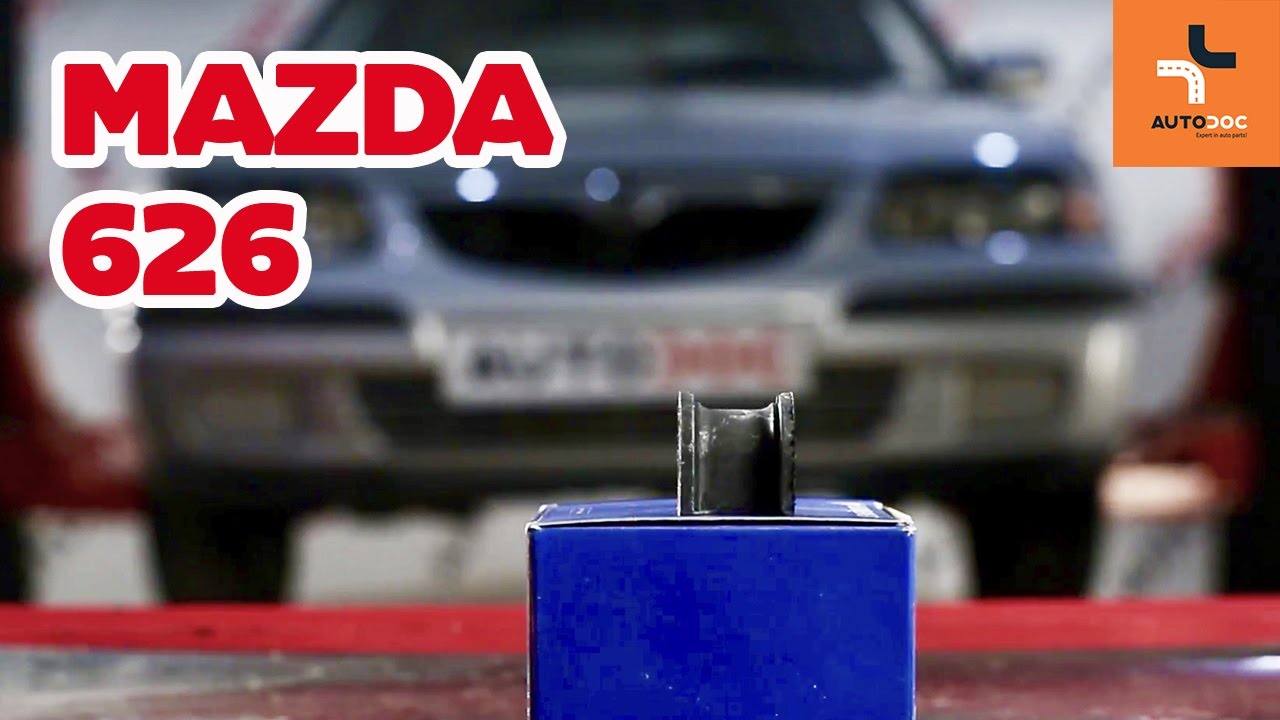 How to change rear stabilizer bushes on&nbsp;MAZDA 626 GF TUTORIAL | AUTODOC