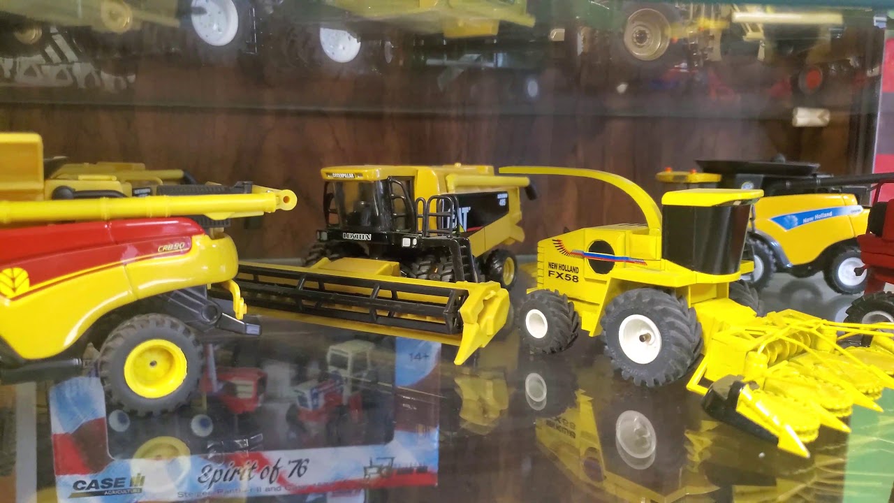1/64 custom tractor display case tour