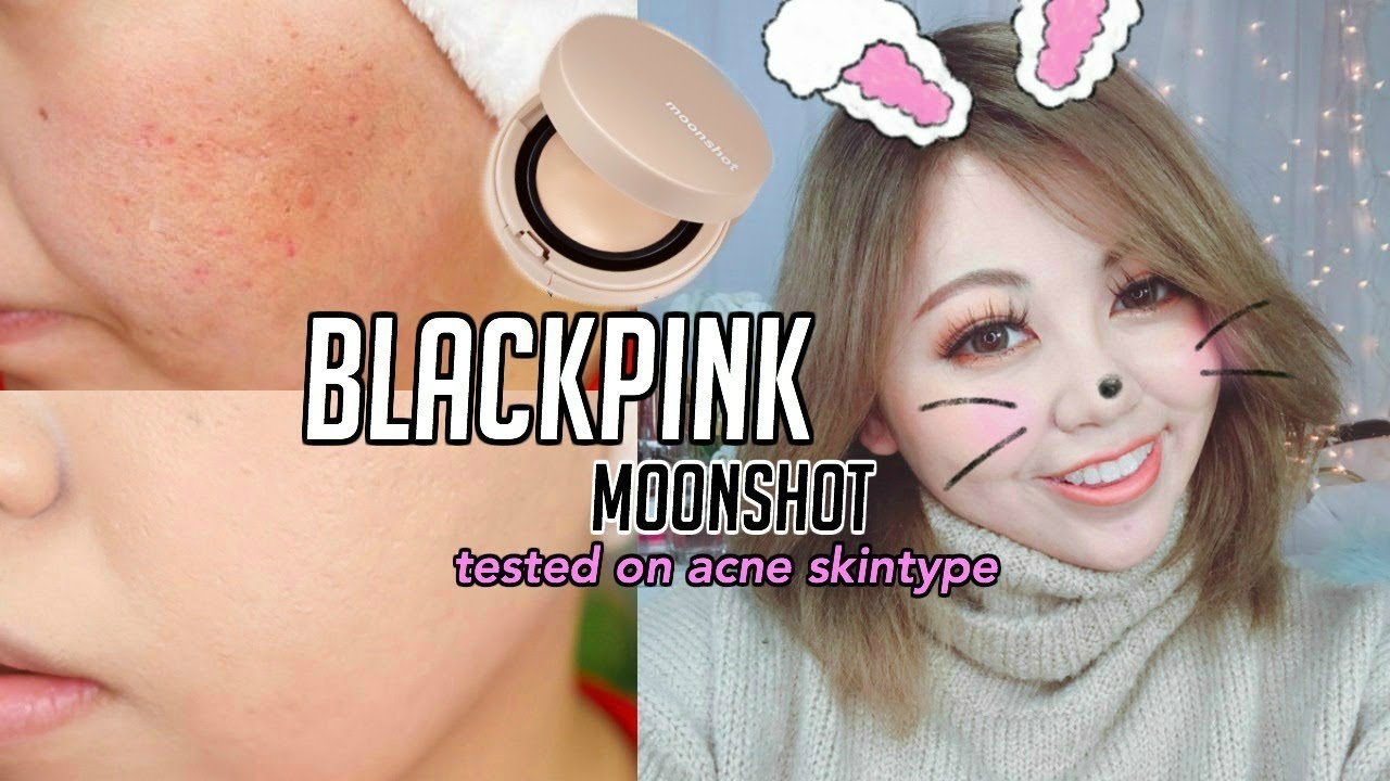 BLACKPINK CUSHION TESTED on ACNE PRONE SKIN!