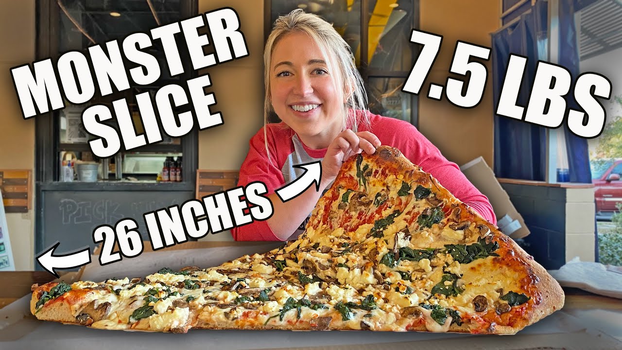 7.5LB MONSTER SLICE PIZZA CHALLENGE