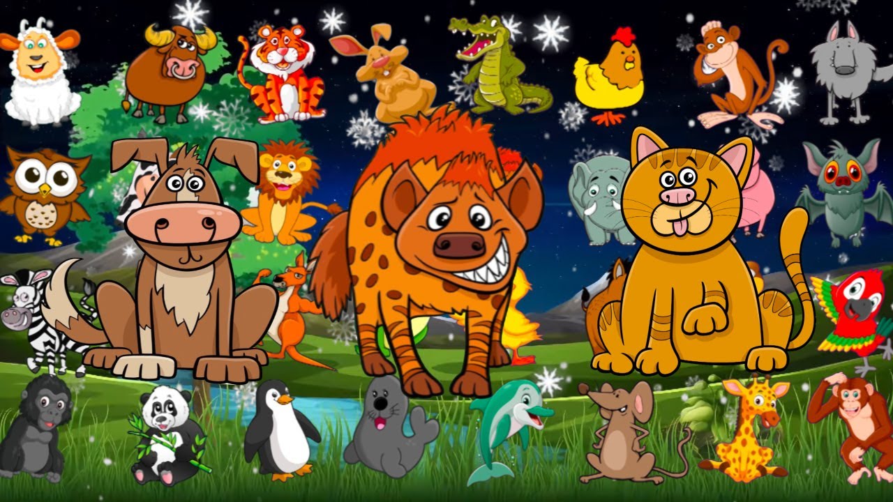 Animal Sounds Song For Kids | Animal Names And Sounds For Children | Animals Song For Babies