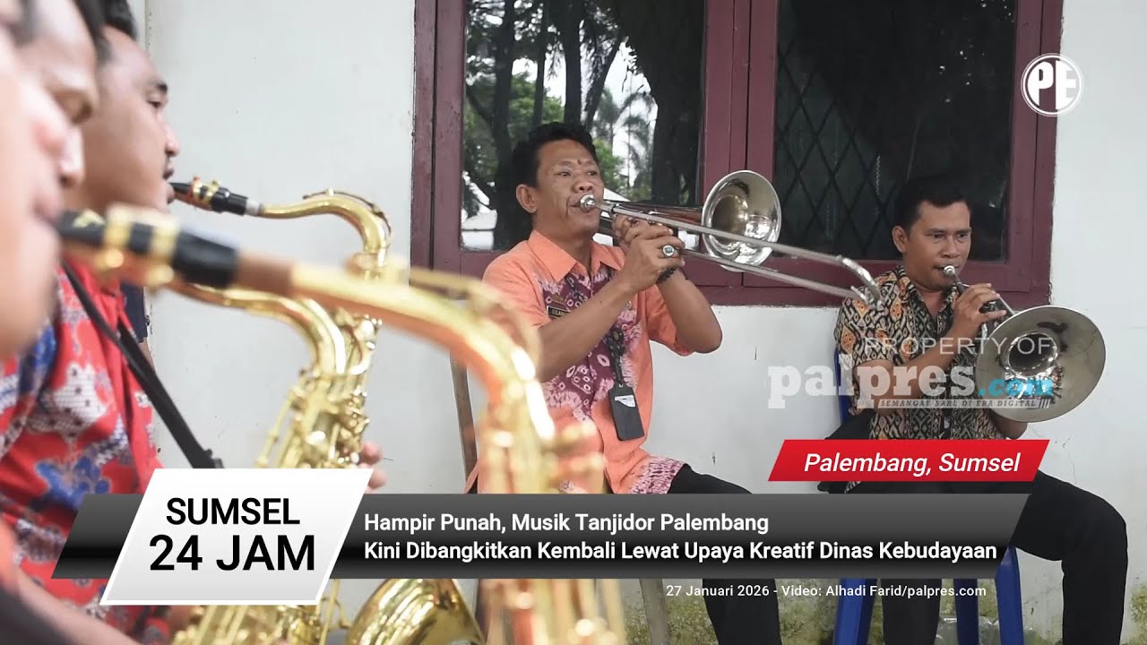 Hampir Punah,Musik Tanjidor Palembang Kini Dibangkitkan Kembali Lewat Upaya Kreatif Dinas Kebudayaan
