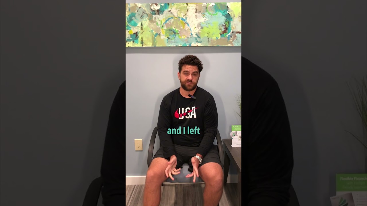 9 years in pain until he went to see Dr. Scott Greenberg. Watch and listen to his experience.