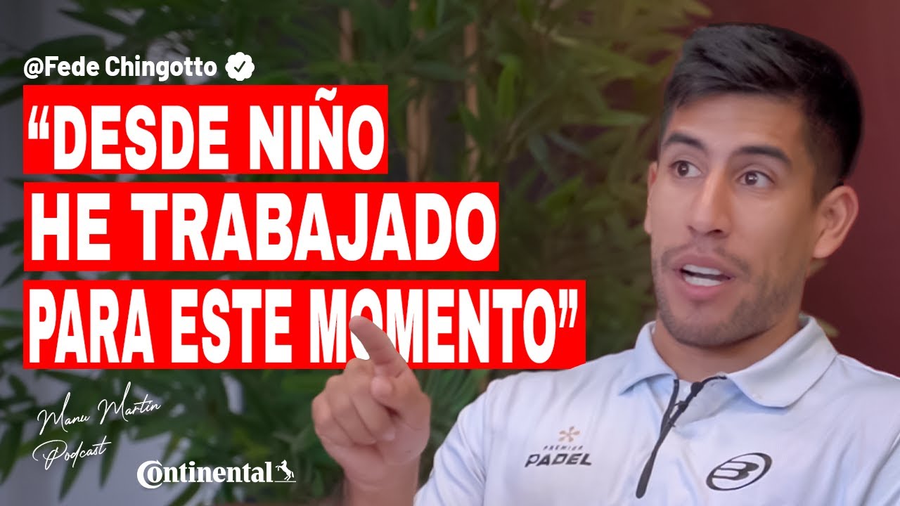 El camino al éxito de FEDE CHINGOTTO 🔥: El relato completo de su vida | Mejora tu Padel