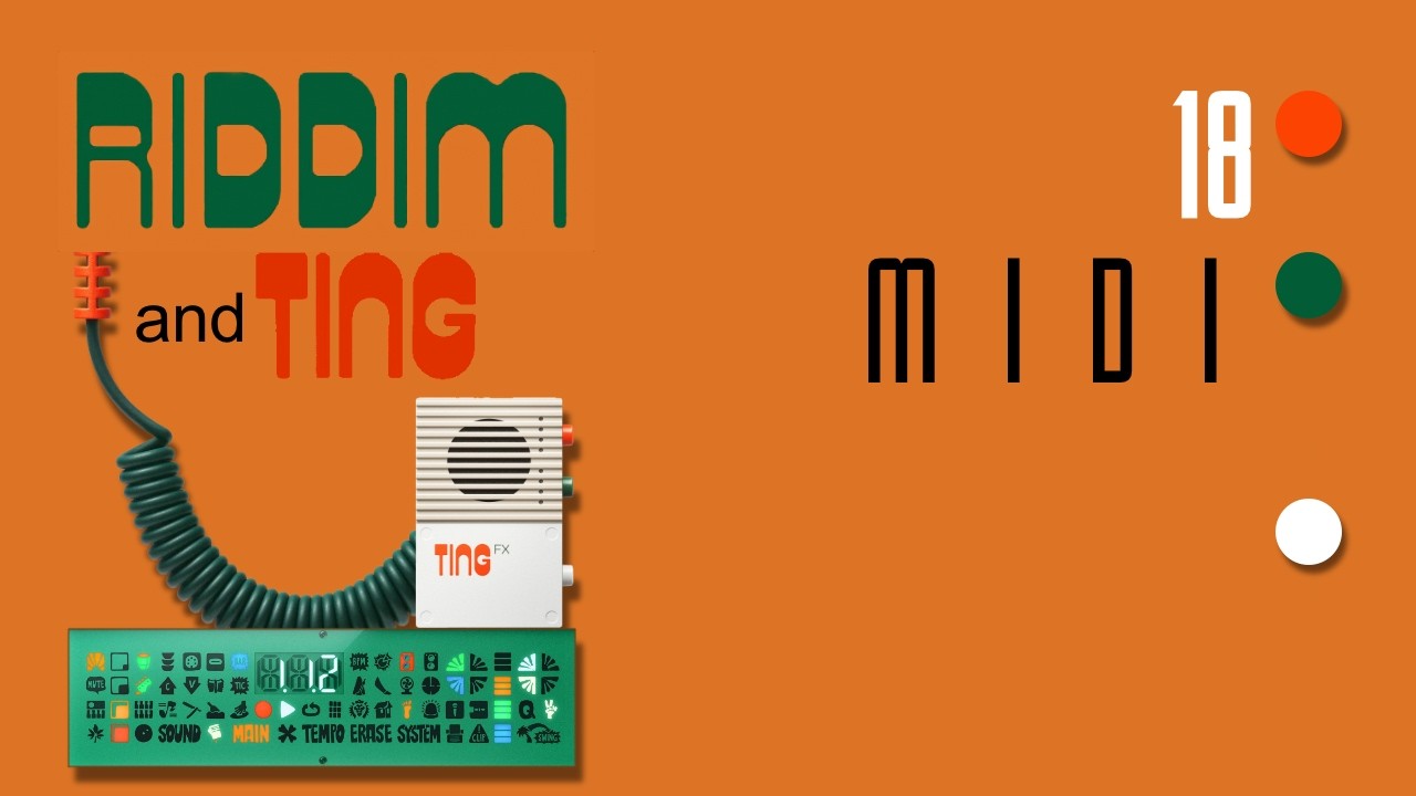Teenage Engineering EP-40 Riddim - Tutorial 18 MIDI (Deep Dive)