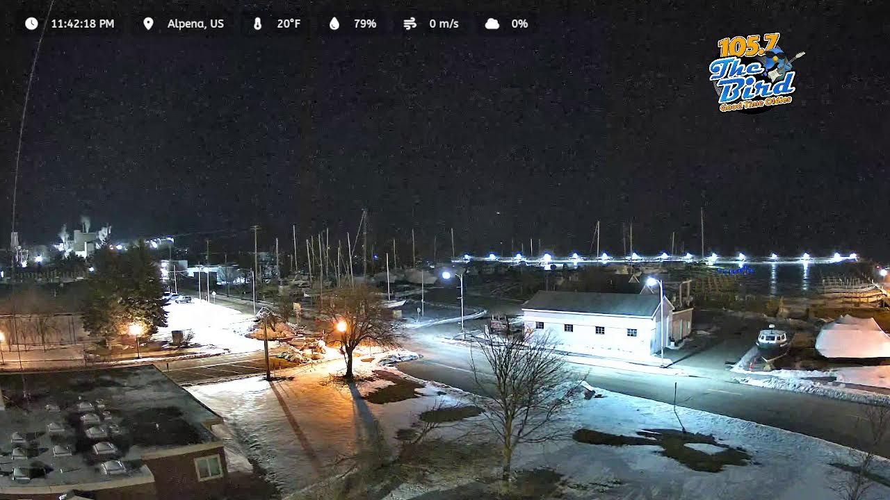 LIVE | Alpena, MI | Thunder Bay Harbor Camera |