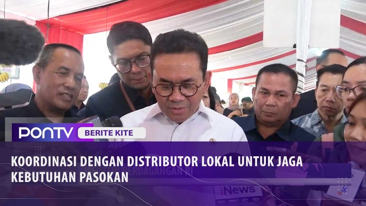 Mendag Pastikan Harga Bahan Pokok di Wilayah Bencana Relatif Stabil