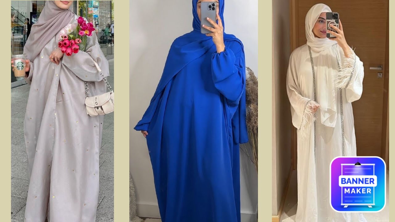 Latest Elegant Abaya design 2024 || Dubai Abaya styles || Ramadan Special Abaya design for ladies