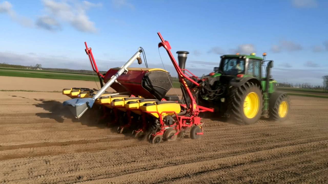 Kukurydza 2016 John Deere 6170M & Vaderstad Tempo F8
