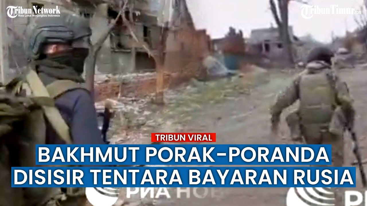 Beginilah Kondisi Kota Bakhmut Pasca Perang Hebat, Tentara Bayaran Rusia Temukan Ini