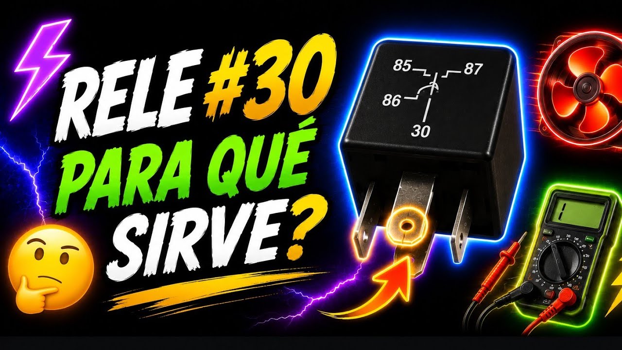 PARA QUE SIRVE EL RELE #30 Y COMO PROBARLO?