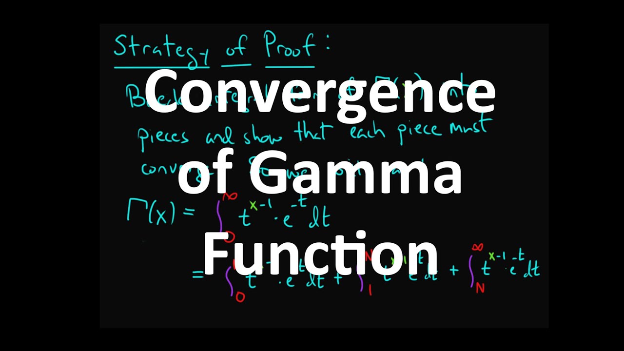 Convergence of Gamma Function