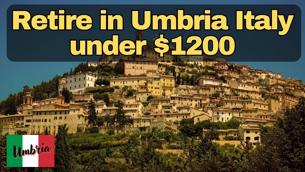 Retire in Umbria Italy under $1200