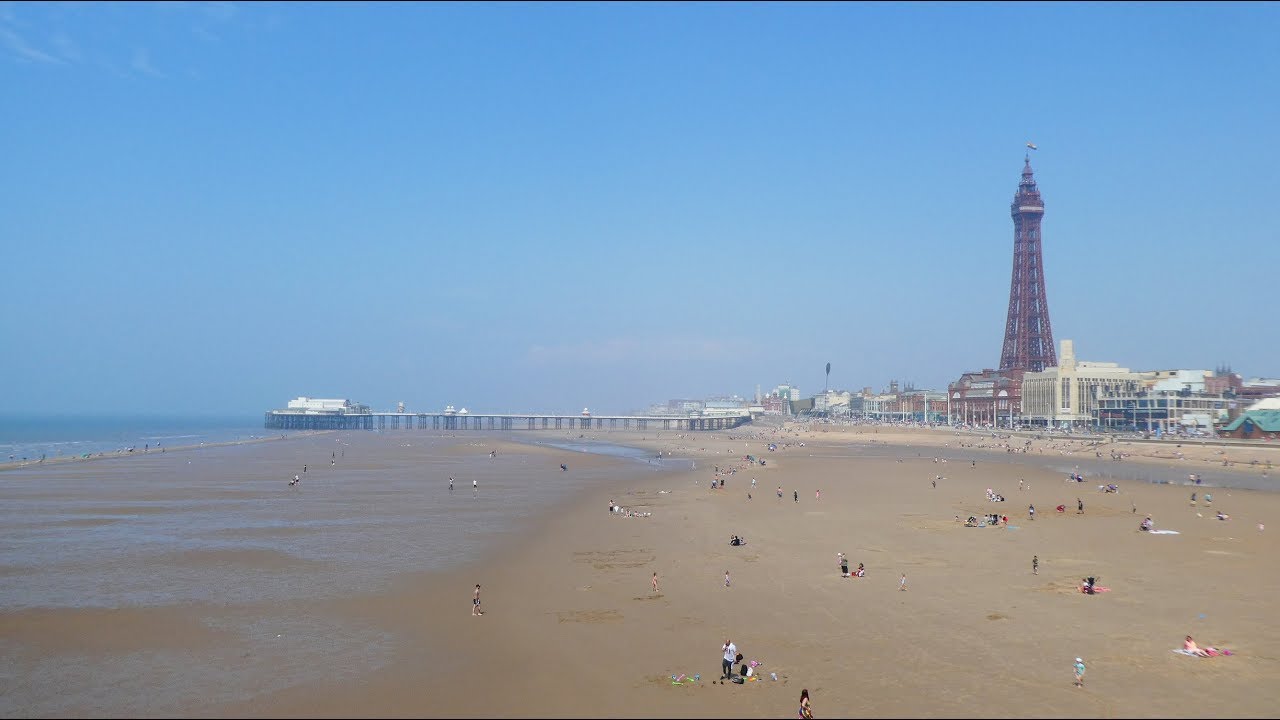 Blackpool Lancashire 4K UK Travel Video