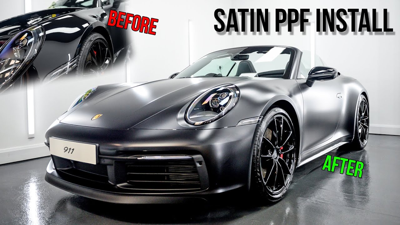 2020 Porsche 911 992 Carrera S - Satin PPF Installation