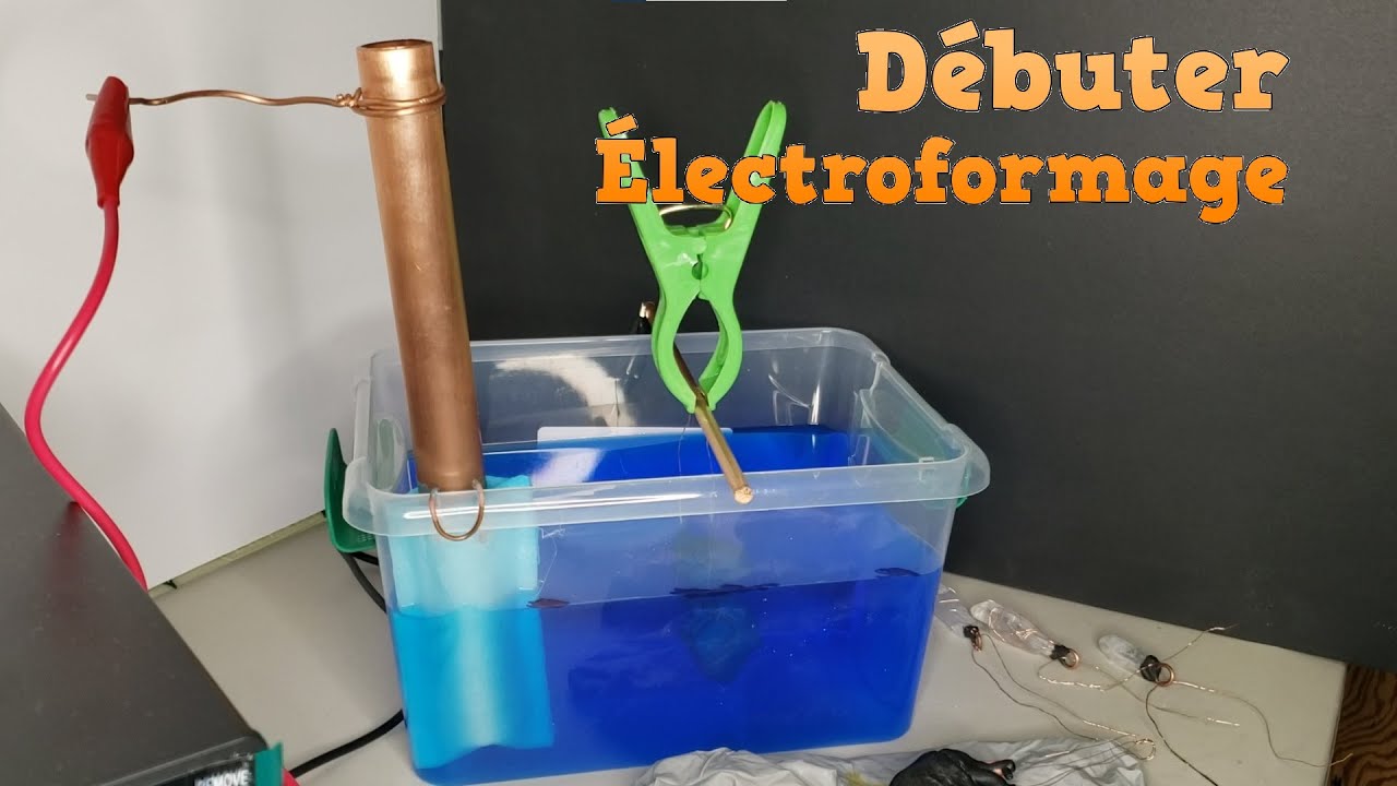 Débuter l'Électroformage! Solution et Bassin