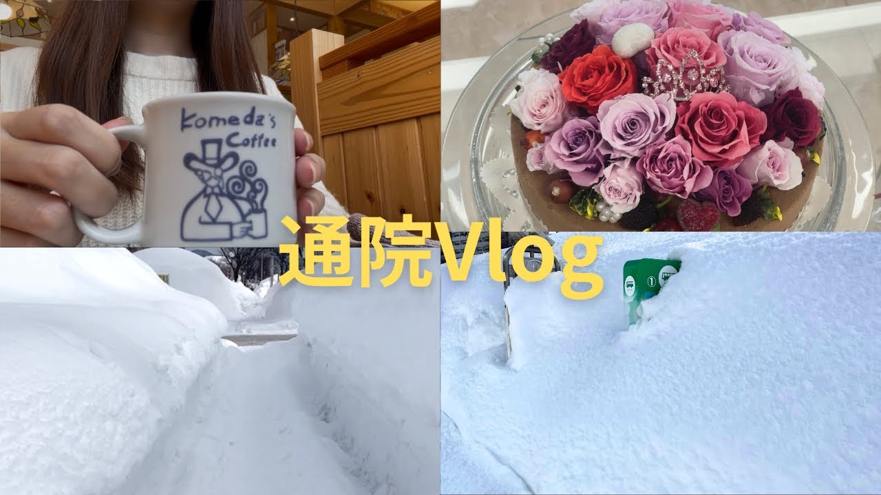 【うつ病】雪国の心療内科通院日の様子【精神疾患】