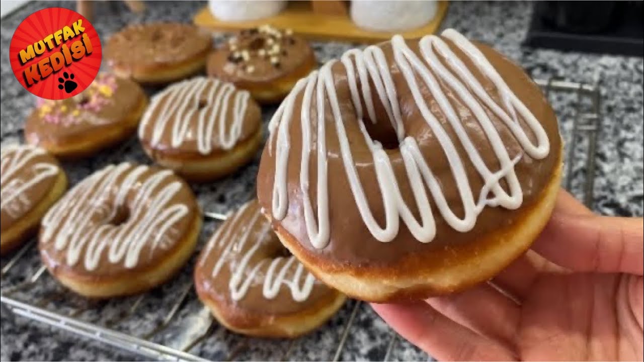 Donut tarifi / Nasıl yapılır ? 🍩 #youtube #keşfet #donuts