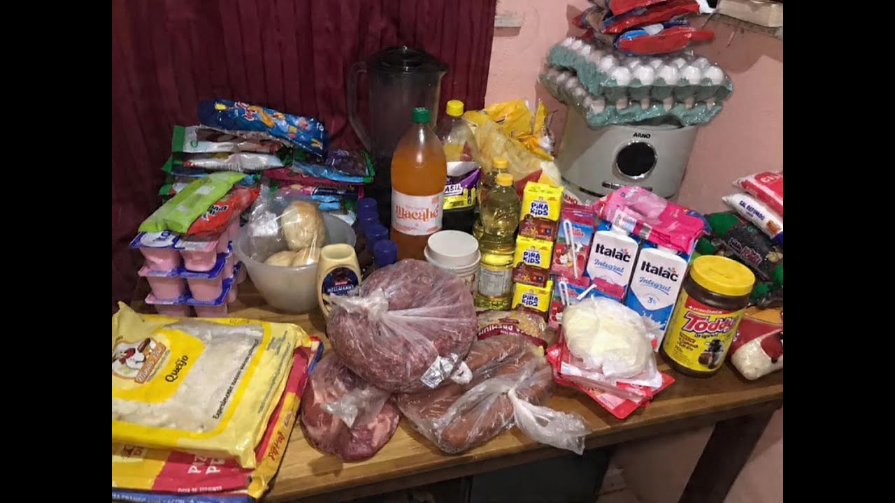 COMPREI UMAS COISAS QUE ESTAVAM  FALTANDO EM CASA ,primeira compra do ano .