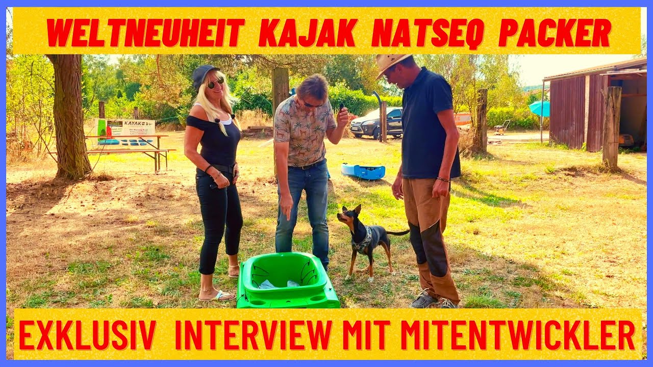 Natseq das perfekte Modul -  Kajak für das Wohnmobil.