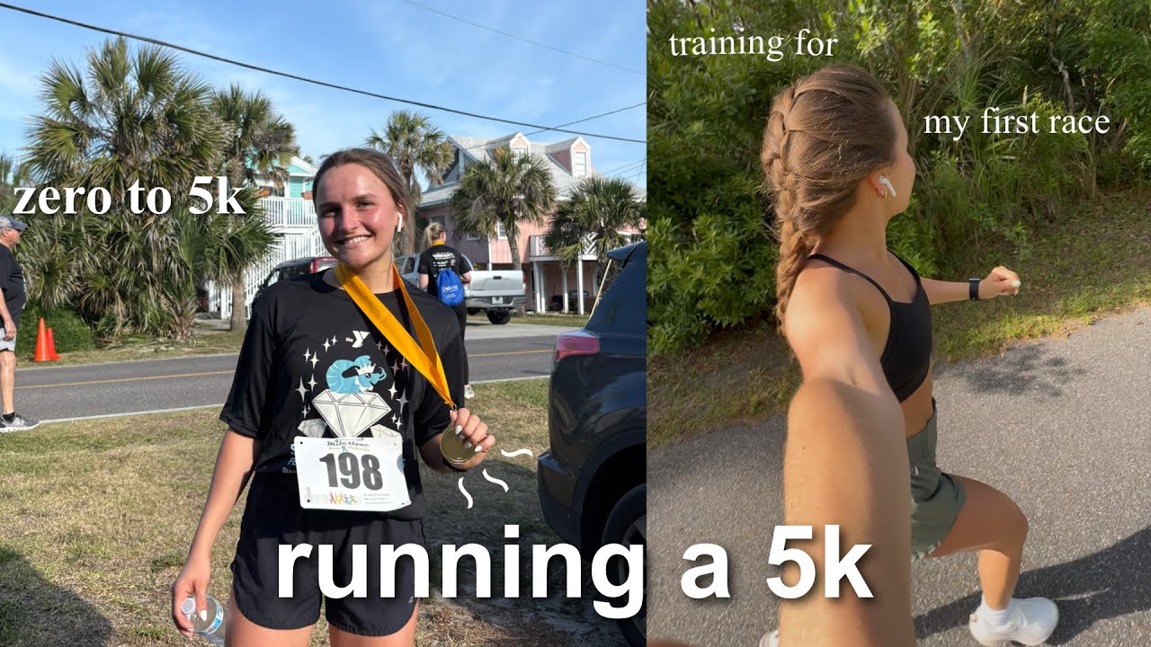 running a 5k | the start of my running journey