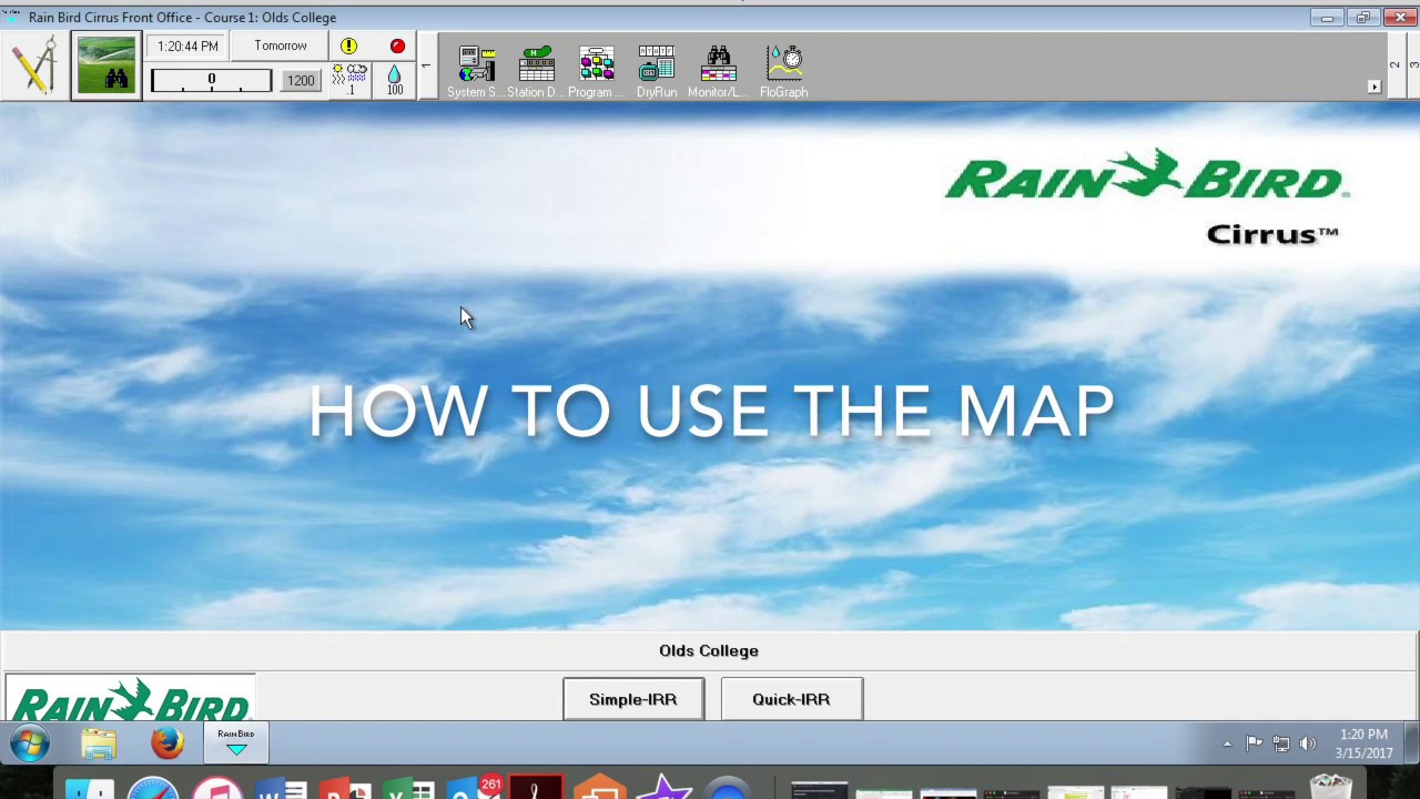 Rain Bird Cirrus Irrigation Software (Map Layer Details) (Part 2)