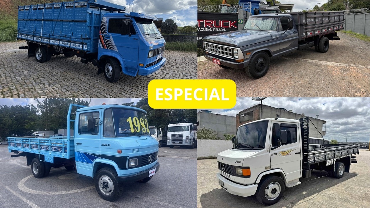 CAMINHÕES 3/4 À VENDA A PARTIR DE 40 MIL (Especial)