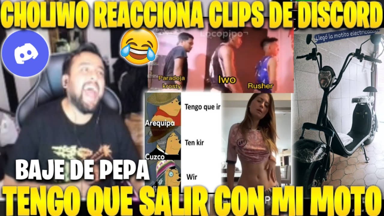🤣GORDIWO REACCIONA CLIPS DE DISCORD🔥BAJE DE PEPA😂