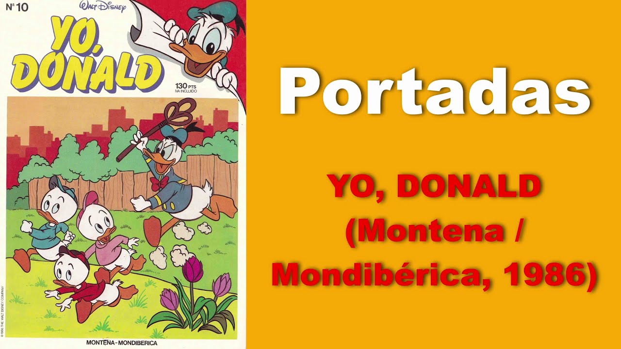 Todas las portadas de la serie Yo, Donald (Montena, 1987)