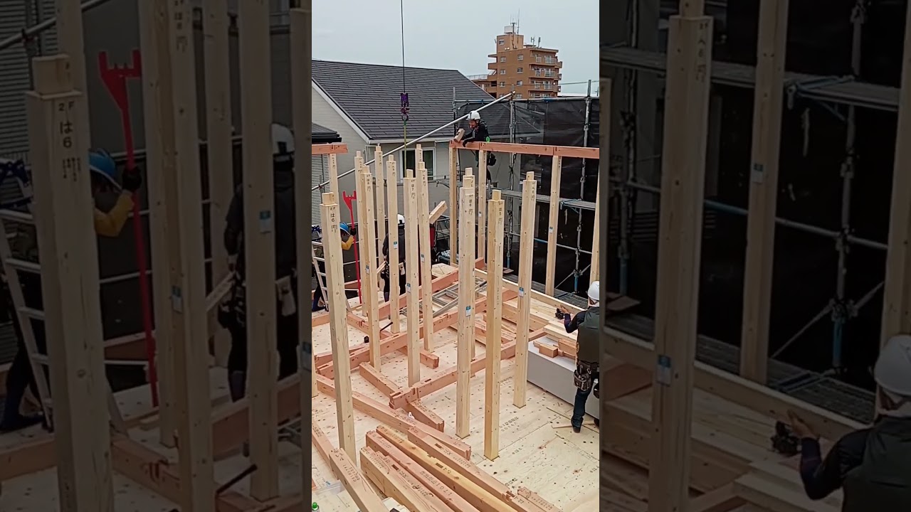 【I様邸】建て方工事