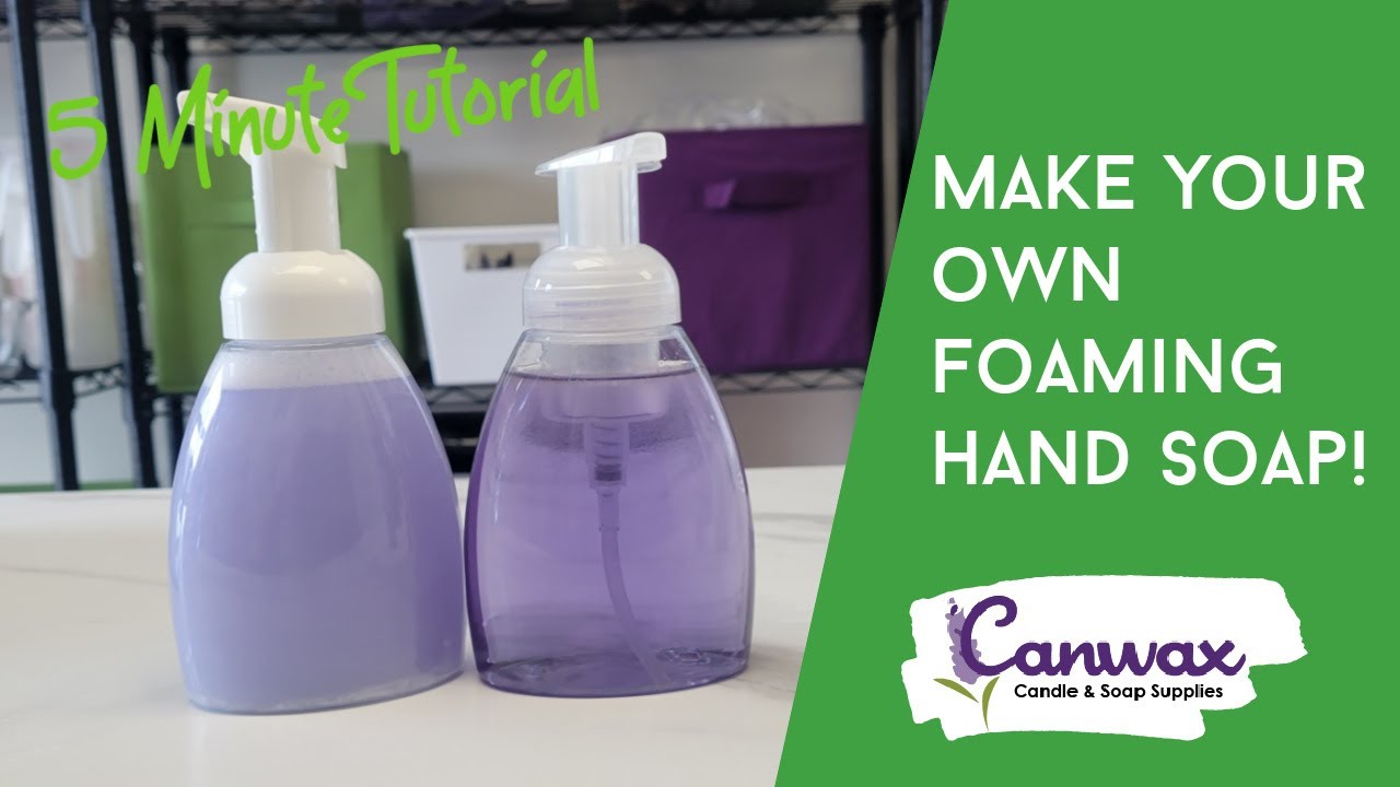How to Make Foaming Hand Soap at Home!