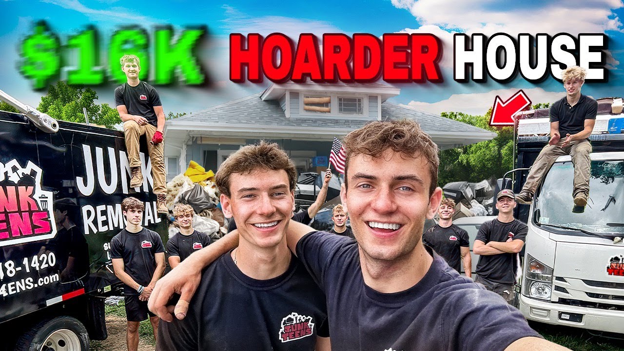 Cleaning up a Hoarder Home for $16,000 in ONE DAY