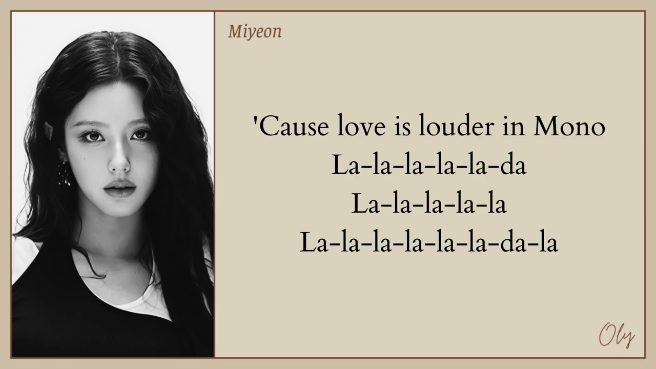 i-dle MONO feat.Skaiwater Lyrics 