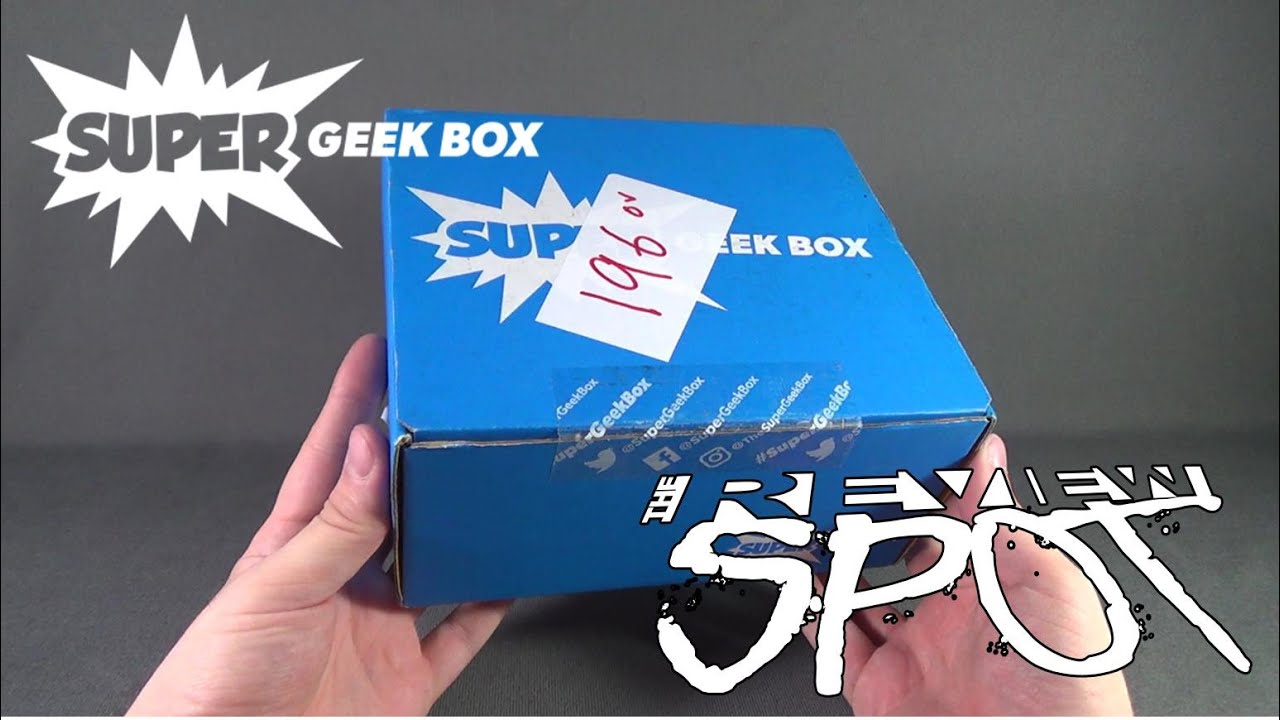 Subscription Spot - Super Geek Box July 2016 